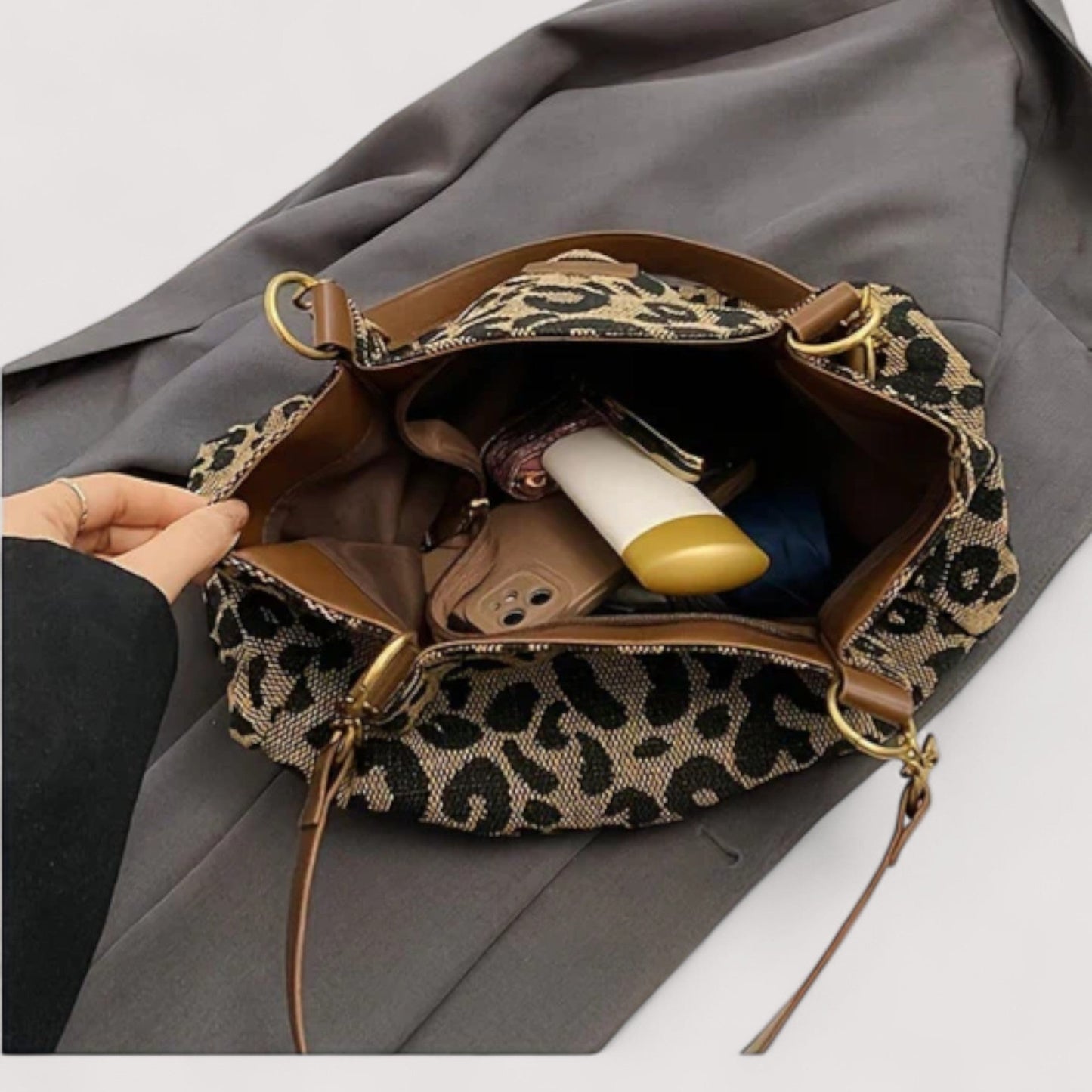 Leopard Allure Bag