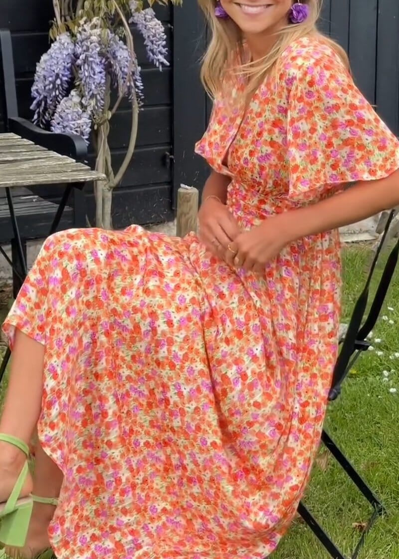Virginie Floral Maxi Dress