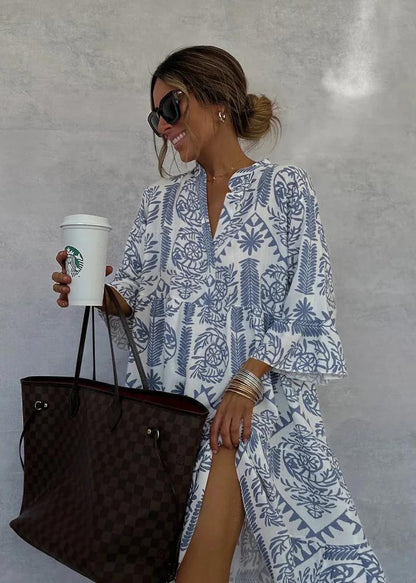 Santorini Breeze Dress