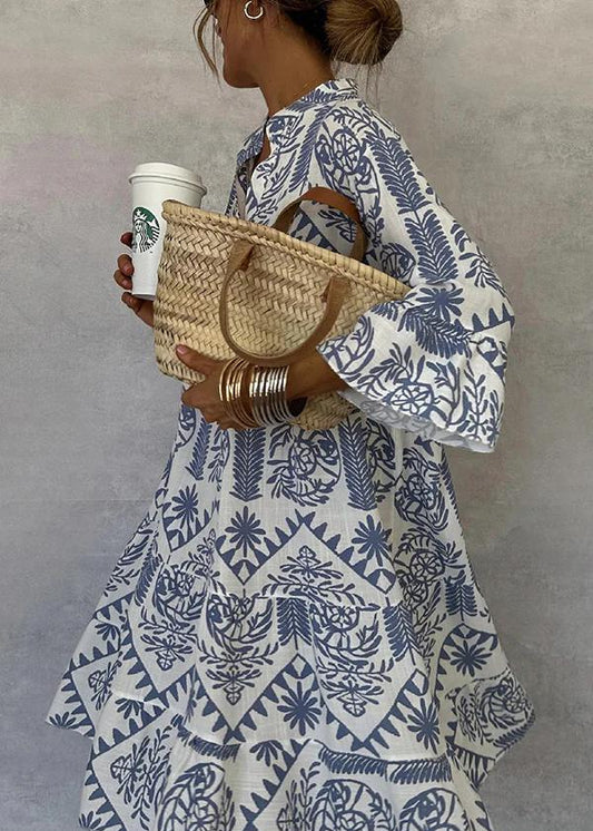 Santorini Breeze Dress