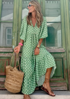 Green and White